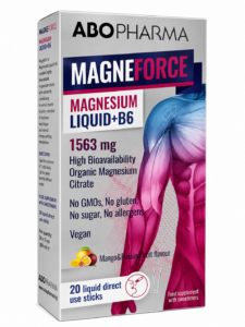 AboPharma MagneForce Liquid + B6 1563 mg – 20 стика, манго и маракуя (Копие) - test